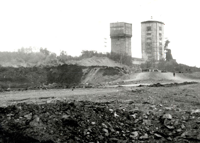 Вид на шахту Магнетитовую Высокогорского рудоуправления. 1960-е годы. (НТГИА. Коллекция фотодокументов.Оп.1ФА.Д.62.Л.9.фото21)