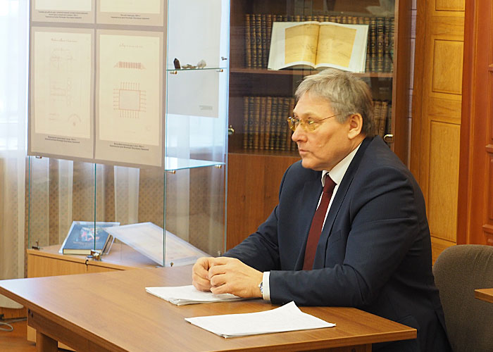 А.А. Капустин, начальник Управления архивами Свердловской области