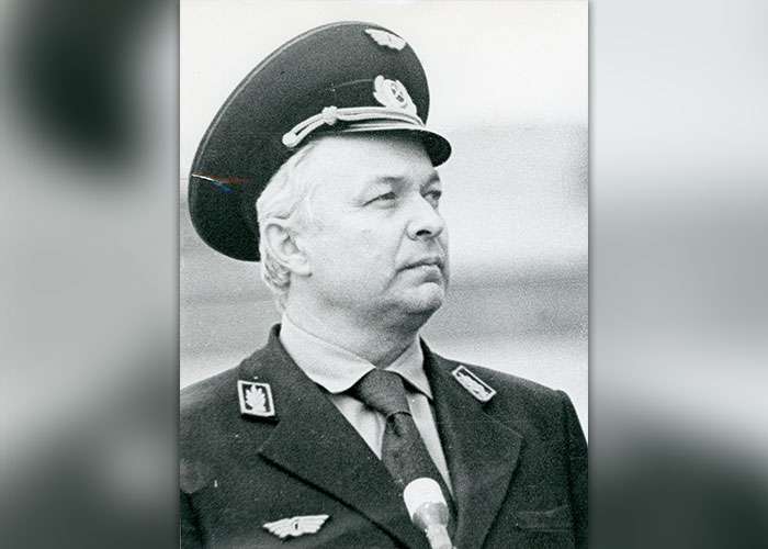 Начальник Нижнетагильского отделения Свердловской железной дороги Шапошников М.П. Портрет. (НТГИА. Ф.568.Оп.1.Д.167)