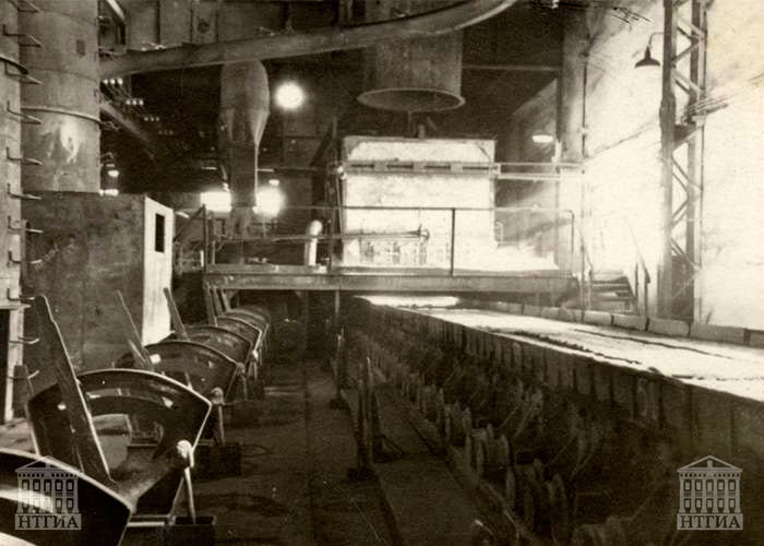 Стан «650» Нижнетагильского металлургического комбината. Октябрь 1962 года.(НТГИА. Коллекция фотодокументов.Оп.1Н1.Д.2573)