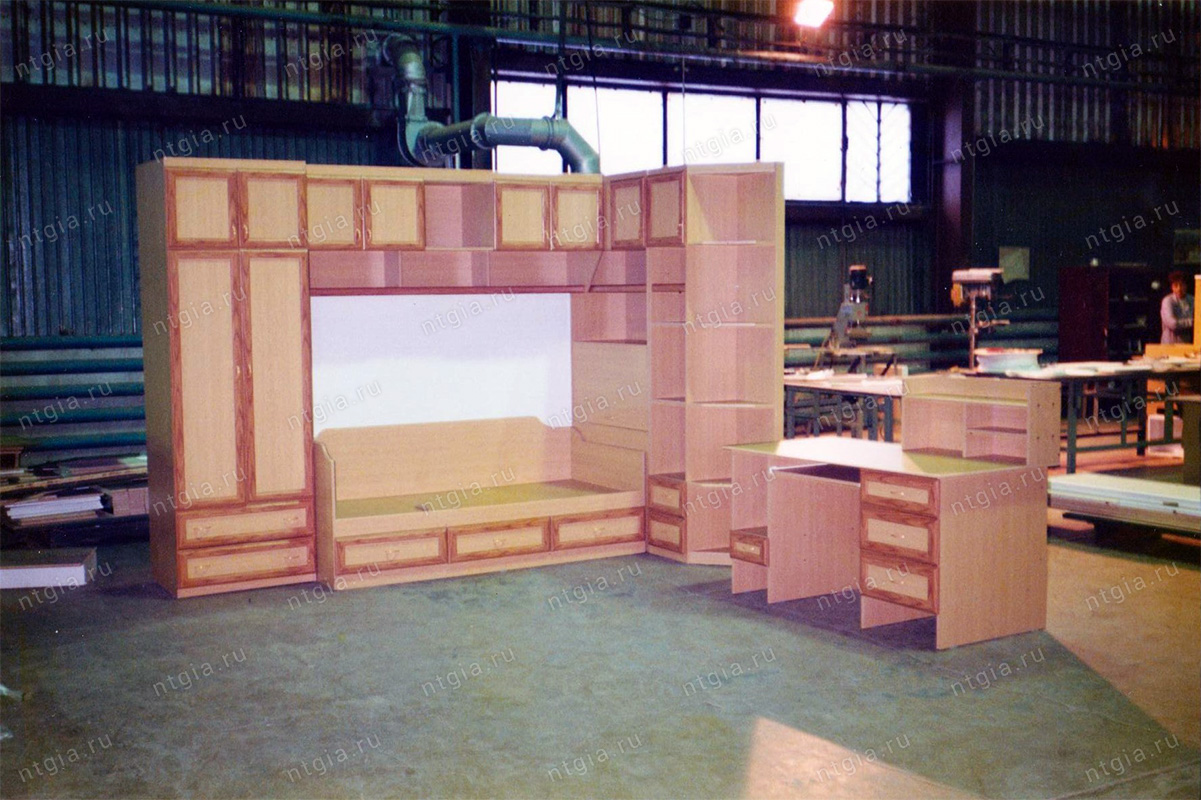 Снимок продукции, выпускаемой Нижнетагильским мебельным комбинатом, 2000 год. (Из личного архива Злобиной Галины Николаевны)